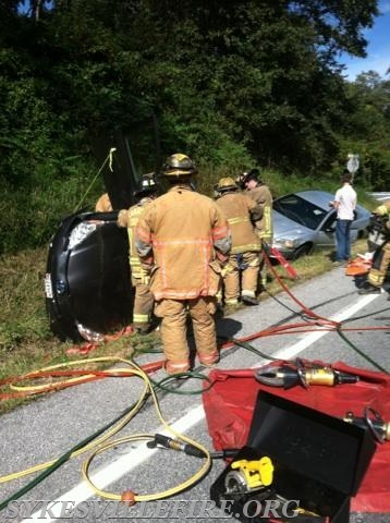 Rescue Squad Responds on Vehicle Collision with Rescue - Sykesville ...