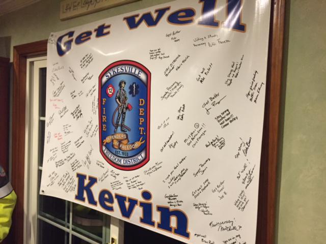 UPDATE: Firefighter Kevin Swain Continues Recovery At Home - Sykesville ...